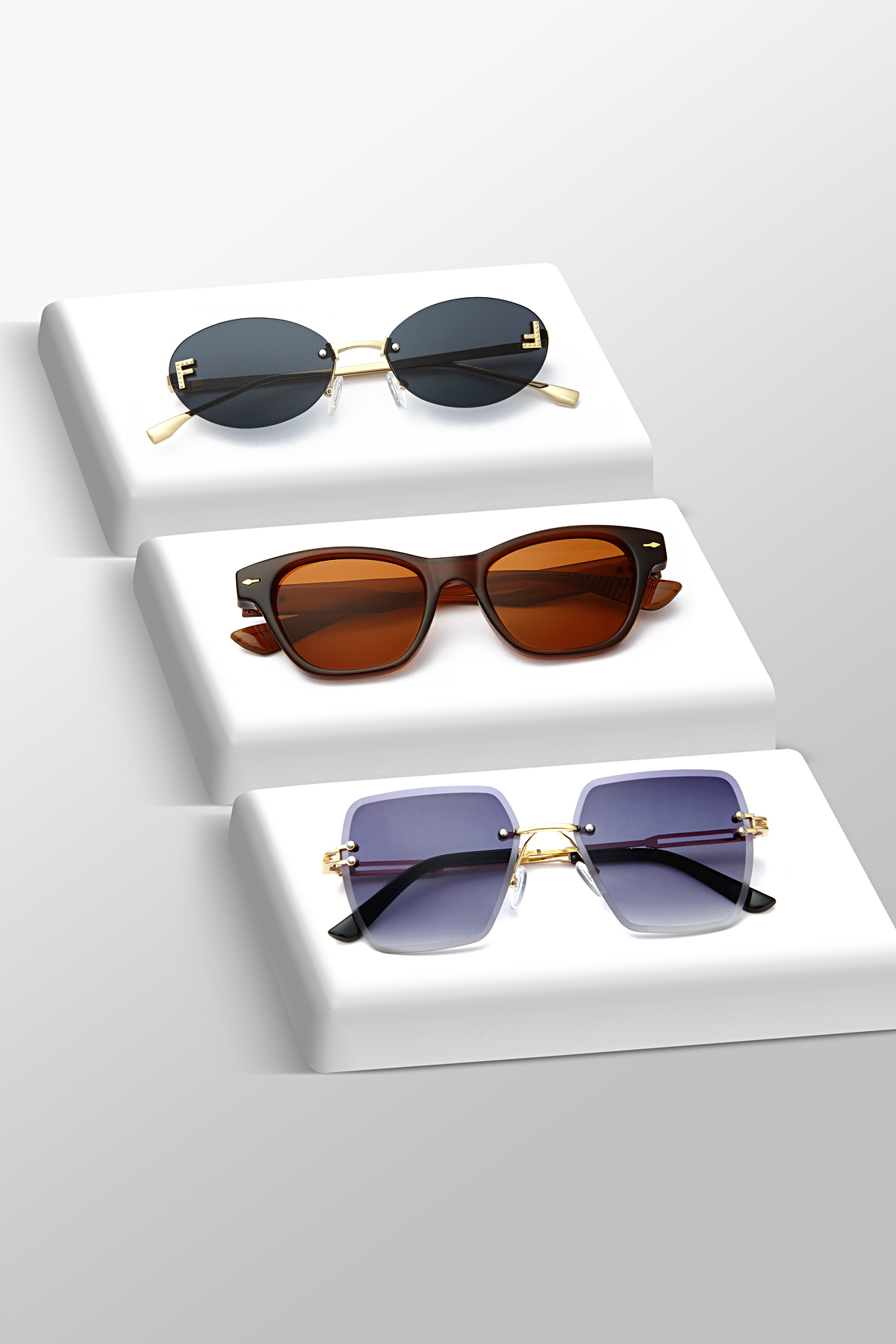 Nilu Moda 3'LÜ SET GÜNEŞ GÖZLÜĞÜ