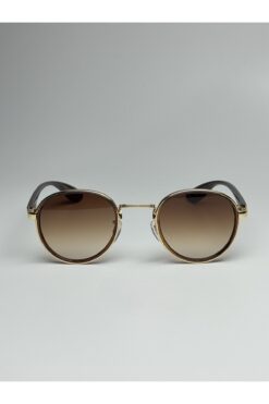 MONAL MİCHELANGELO KAHVE GÜNEŞ GÖZLÜĞÜ Yuvarlak Çerçeve 55 Ekartman