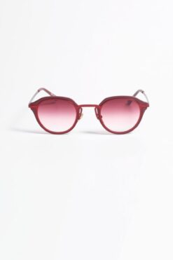 Kapin Sonic Oval Güneş Gözlüğü - Bordo Degrade