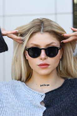 Zzla Runy Siyah Güneş Gözlüğü