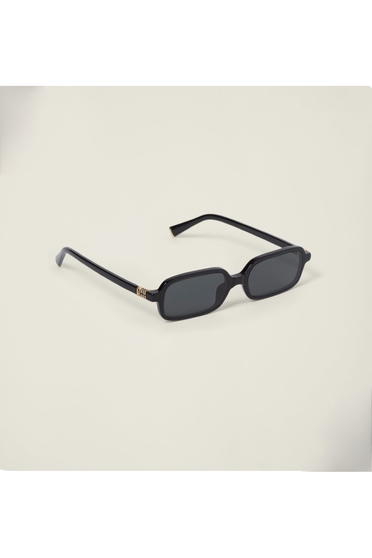 miii Kare Siyah Güneş Gözlük - Görsel 2