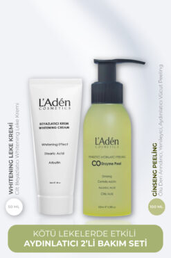 L'Aden Cosmetics Kötü Lekelerde Etkili Aydınlatıcı 2Li Bakım Seti