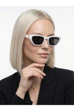Mazzy Loren White Black Güneş Gözlüğü