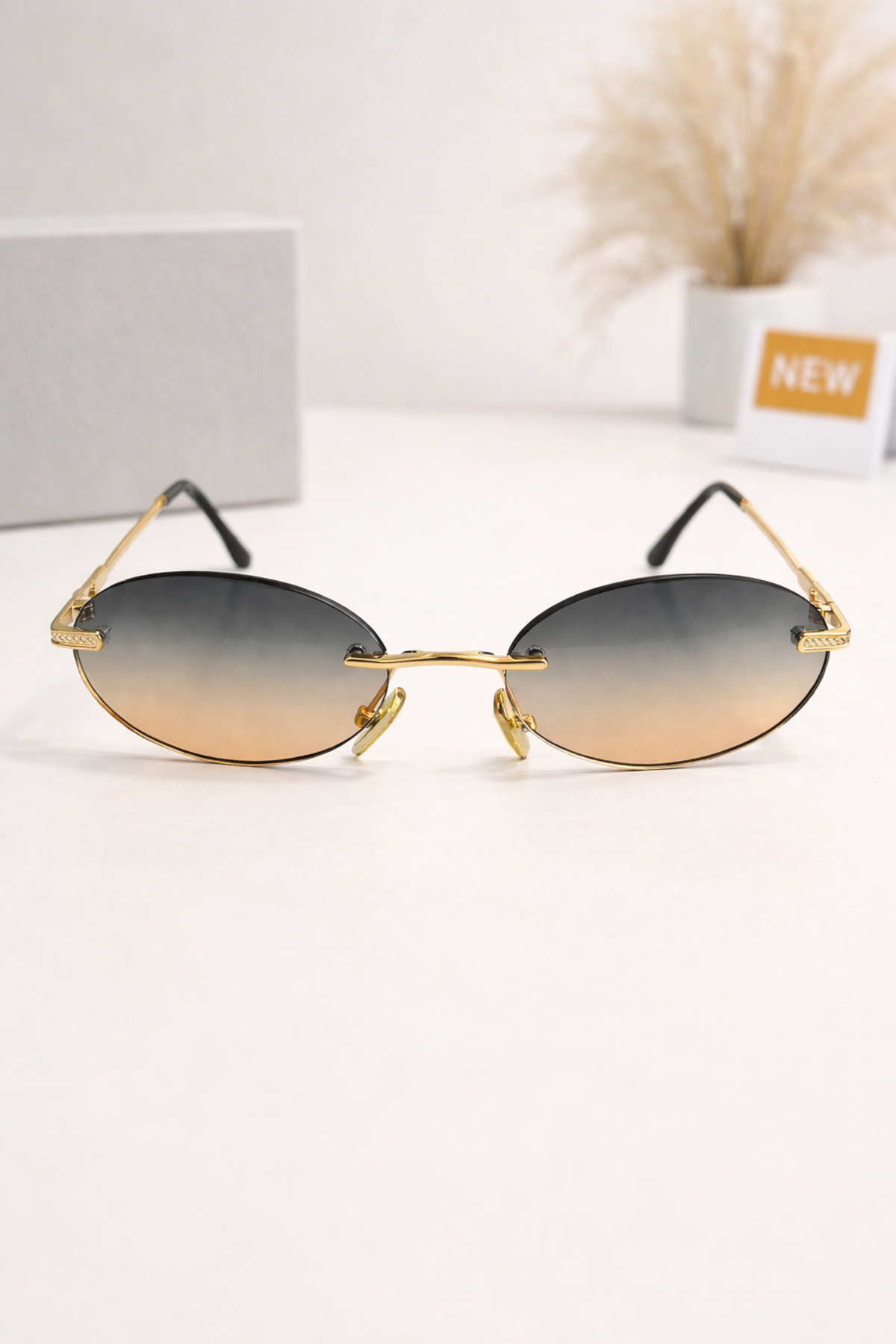 LUNOX Solea Gold Uv Korumalı Kadın Güneş Gözlüğü - Görsel 3