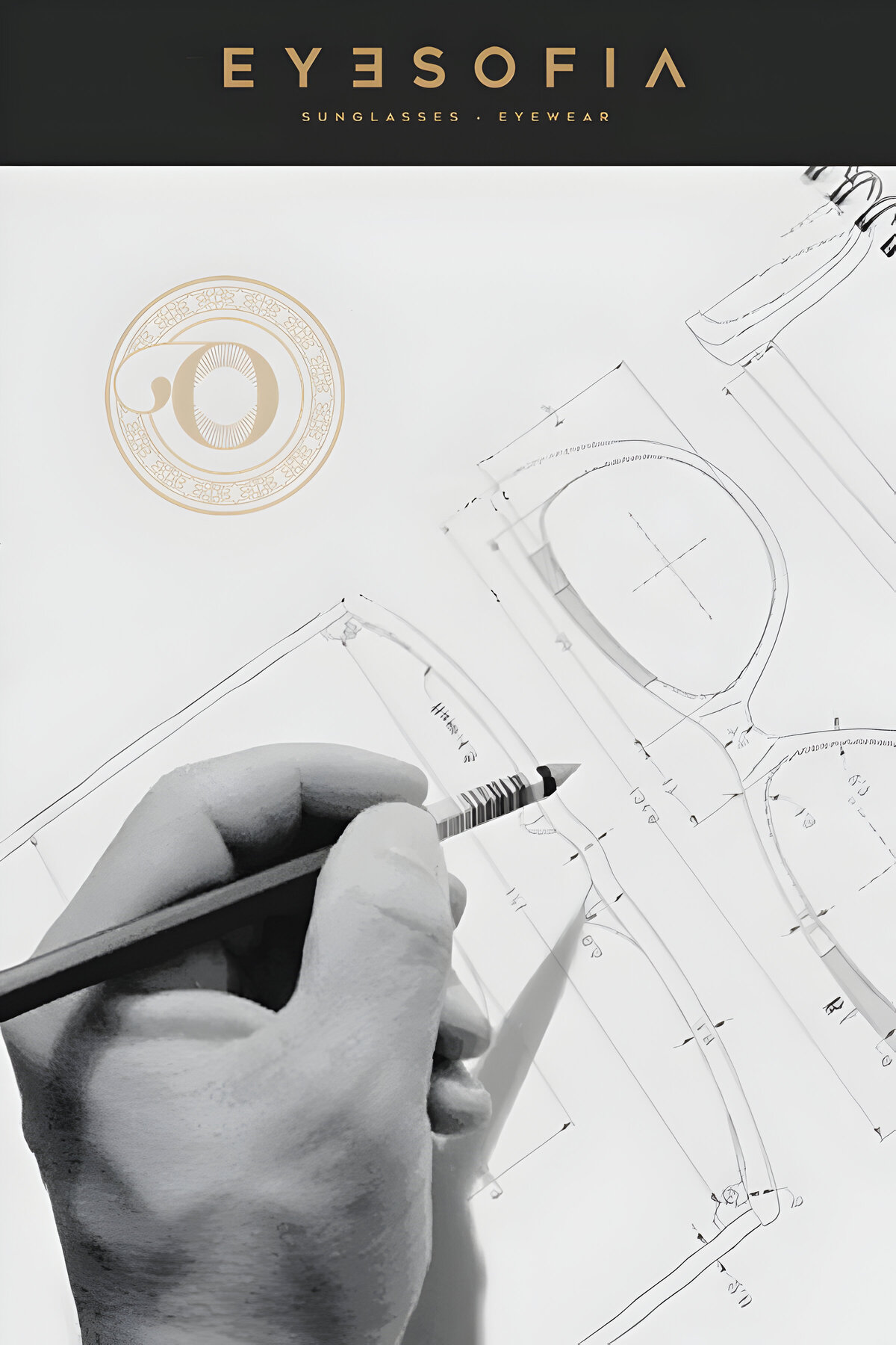 Eyesofia Ogıyanı Dı Polo Unısex Krem Kahverengi Güneş Gözlüğü - Görsel 3