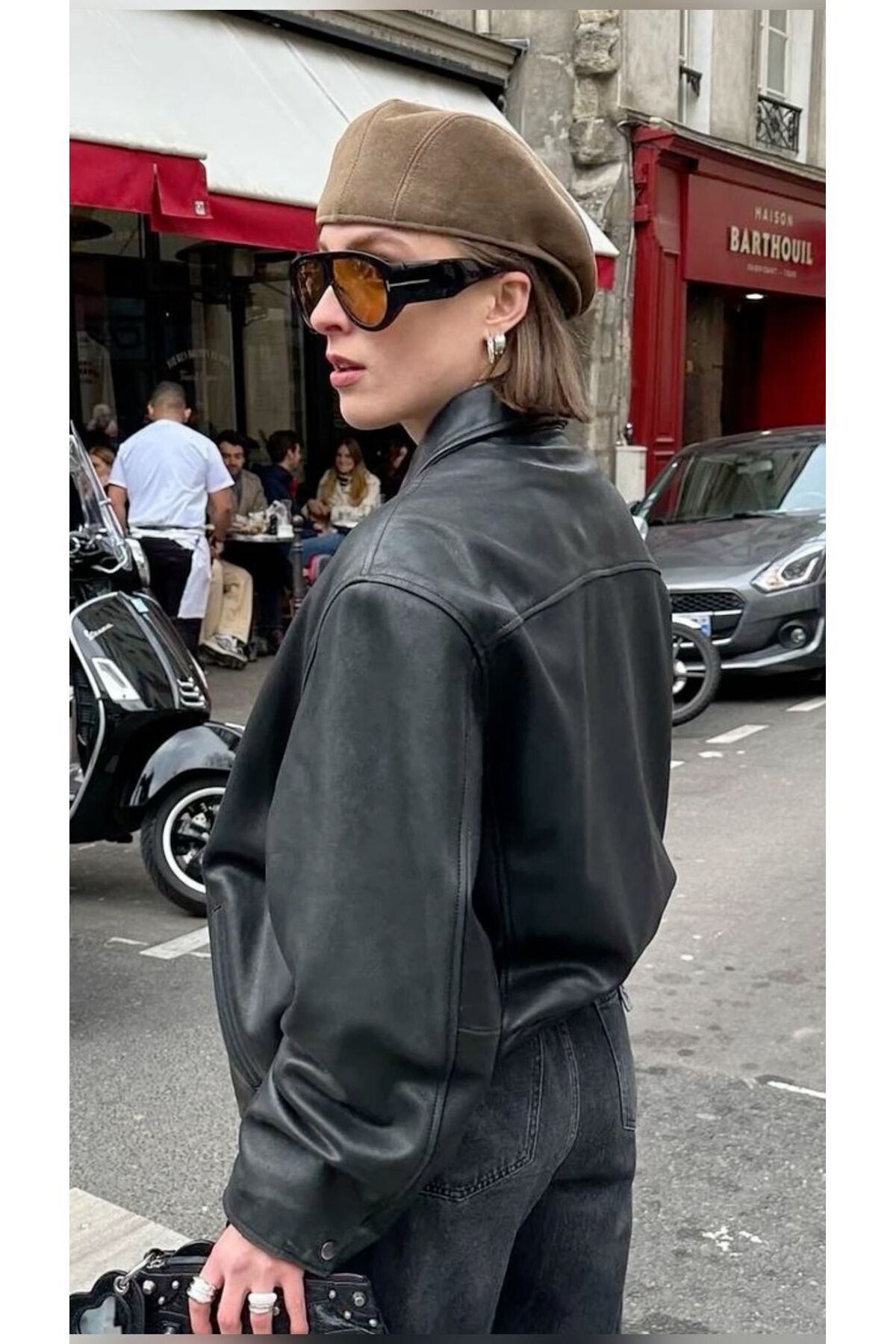 Goldmine Unisex Tommy Güneş Gözlüğü UV400 Siyah Sarı - Görsel 3