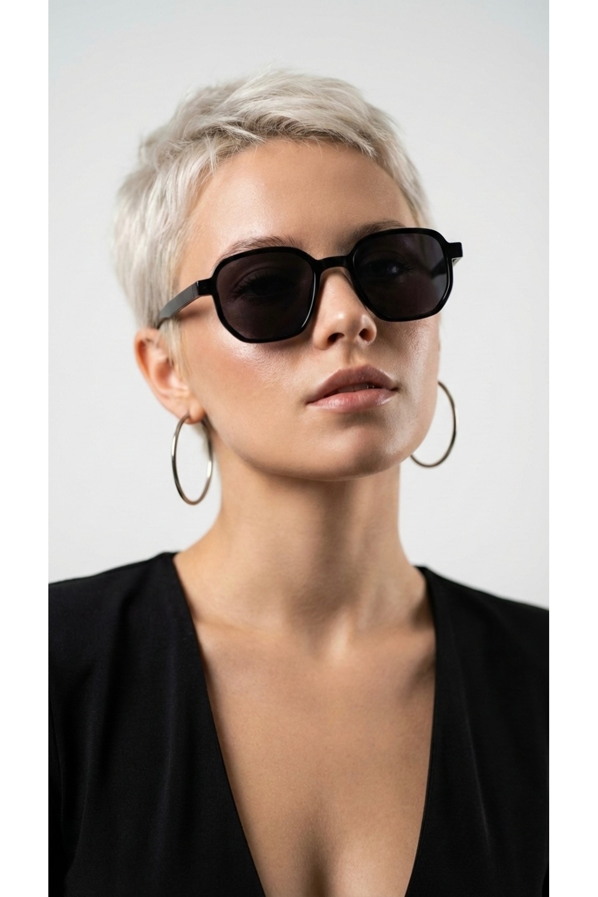 JULIANO Fallon Black-Black Güneş Gözlüğü