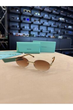 Bubbleatelier Kahverengi degrade güneş gözlüğü