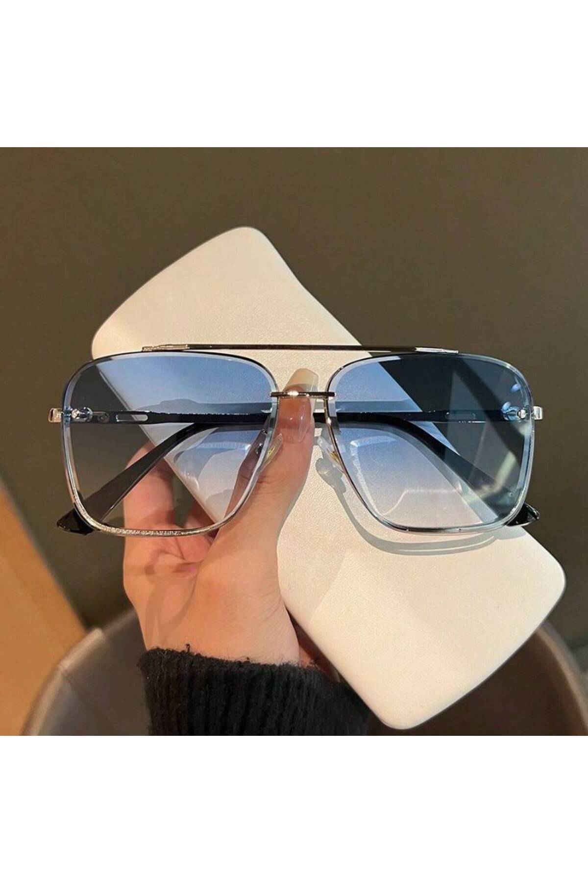 dzmerc KADIN GÜNEŞ GÖZLÜĞÜ MAVİ - Görsel 2