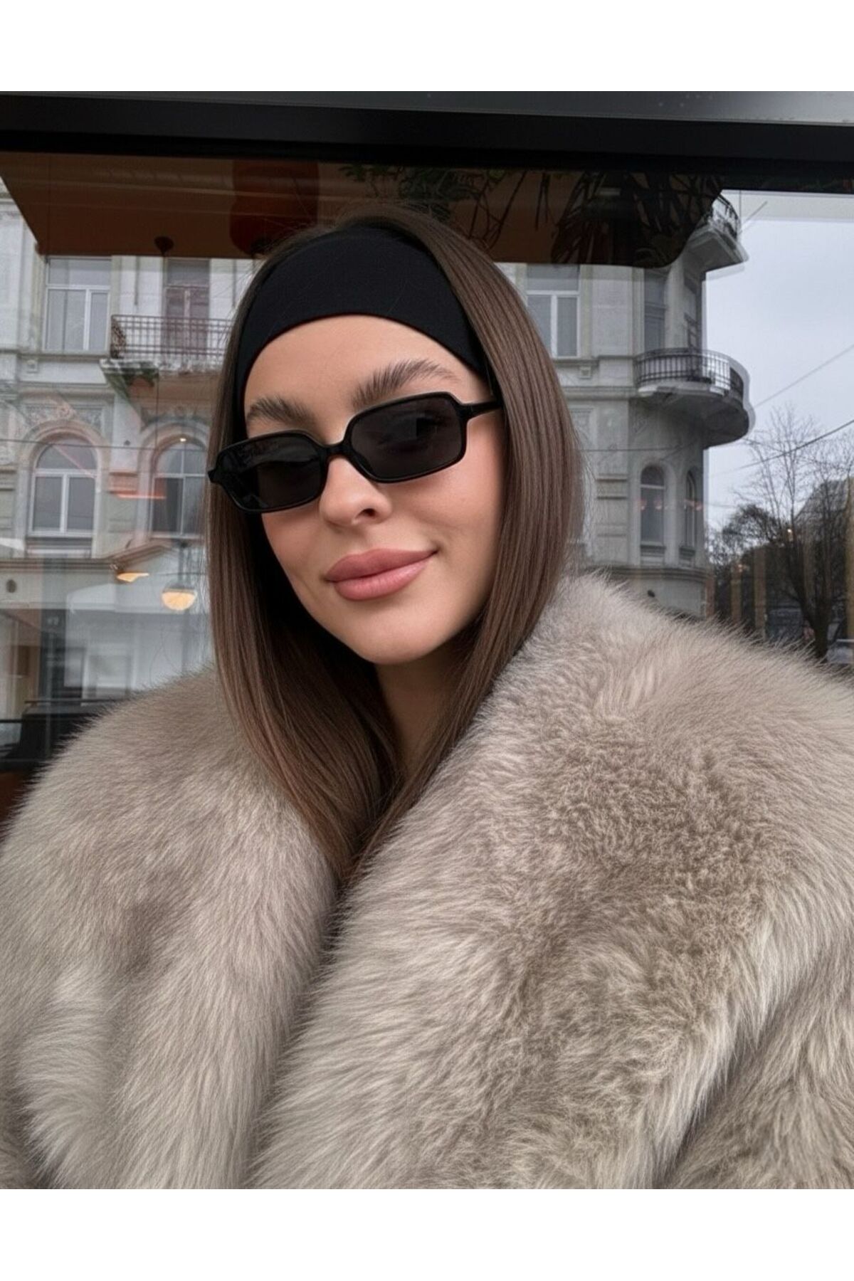 Goldmine Kadın Alya Güneş Gözlüğü UV400 Siyah - Görsel 3