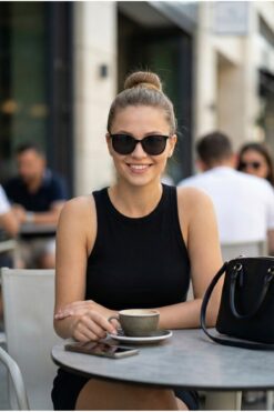 Optelli Lima Black Polarize Güneş Gözlüğü