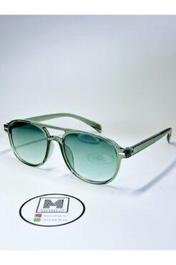 MOONMEE TUPAS - Unisex Güneş Gözlüğü Yeşil UV400 Korumalı