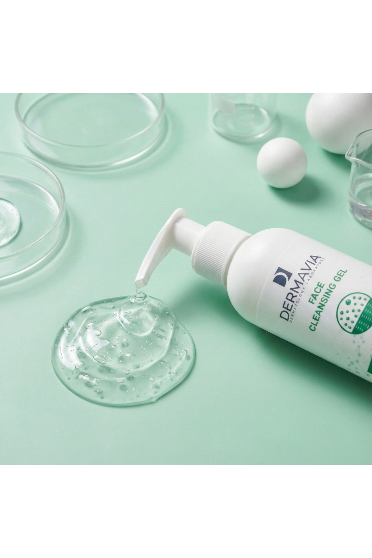 Dermavia Akne Karşıtı Yüz Yıkama Jeli 200 ml - Salisilik Asit & Zinc PCA ile Cilt Temizliği - Görsel 3