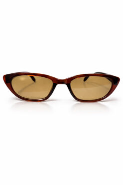 Toz Vintage Thin Kahverengi Vintage - Retro Güneş Gözlüğü