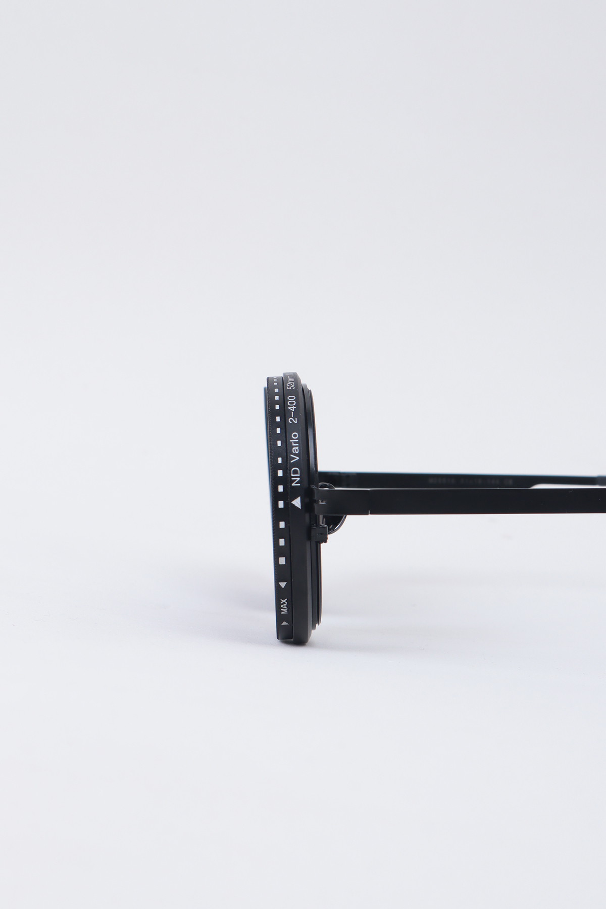 Kapin Ayarlanabilir Renk Tonu Karartmalı ND filtreli Yuvarlak Güneş Gözlüğü - Polarize Siyah Cam - Görsel 2