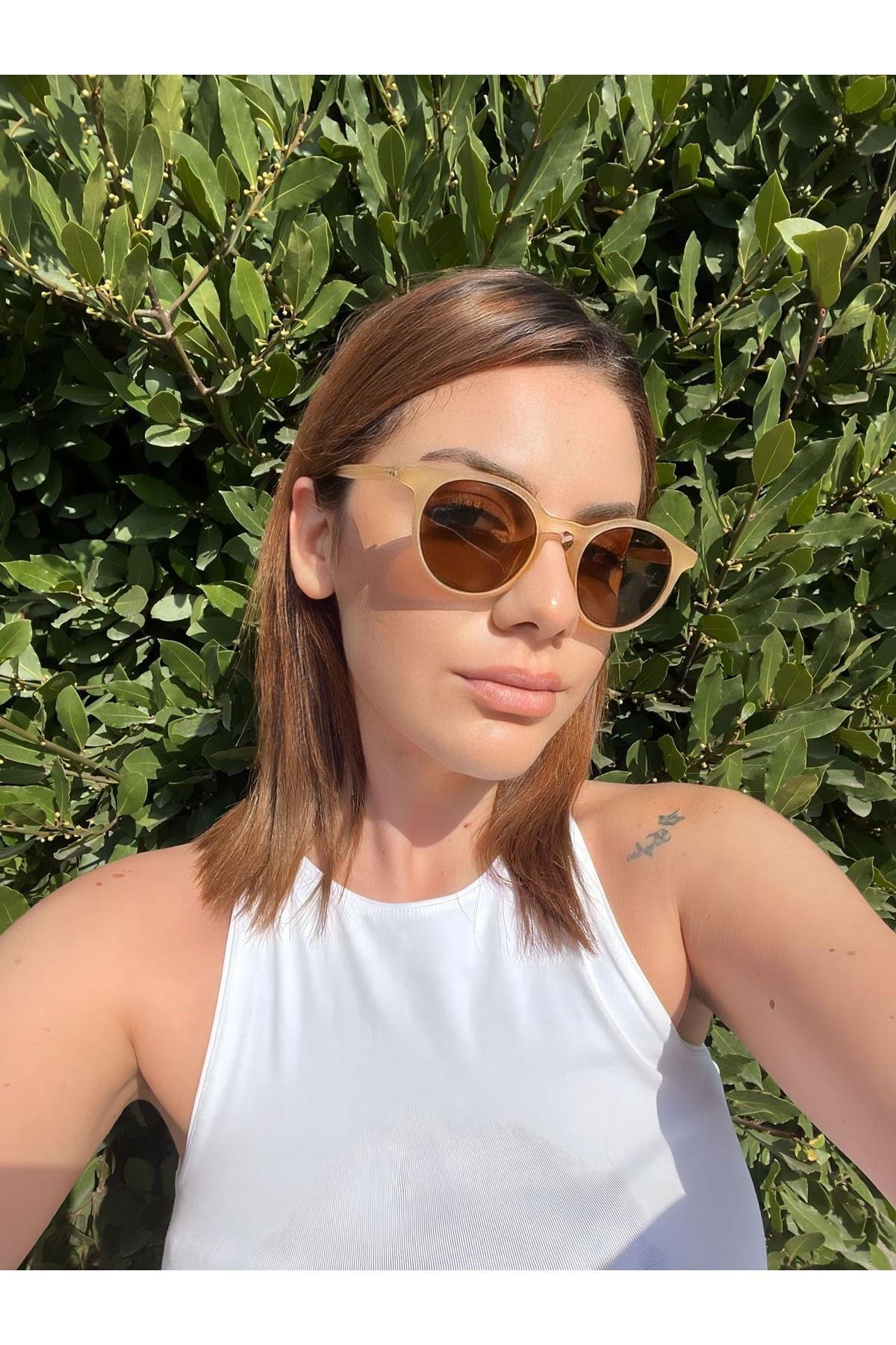 MACERATİ İkili Set Unisex Siyah Nude Uv400 Güneş Gözlüğü - Görsel 2