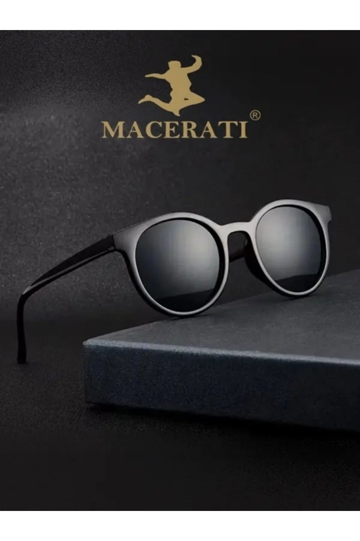 MACERATİ İkili Set Unisex Siyah Nude Uv400 Güneş Gözlüğü - Görsel 3