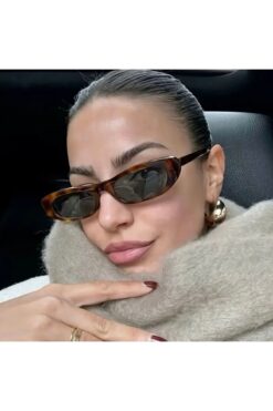 miii Vintage Leopar Güneş Gözlüğü