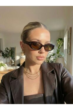 Goldmine Kadın Vibe 95 Güneş Gözlüğü UV400 Kahverengi