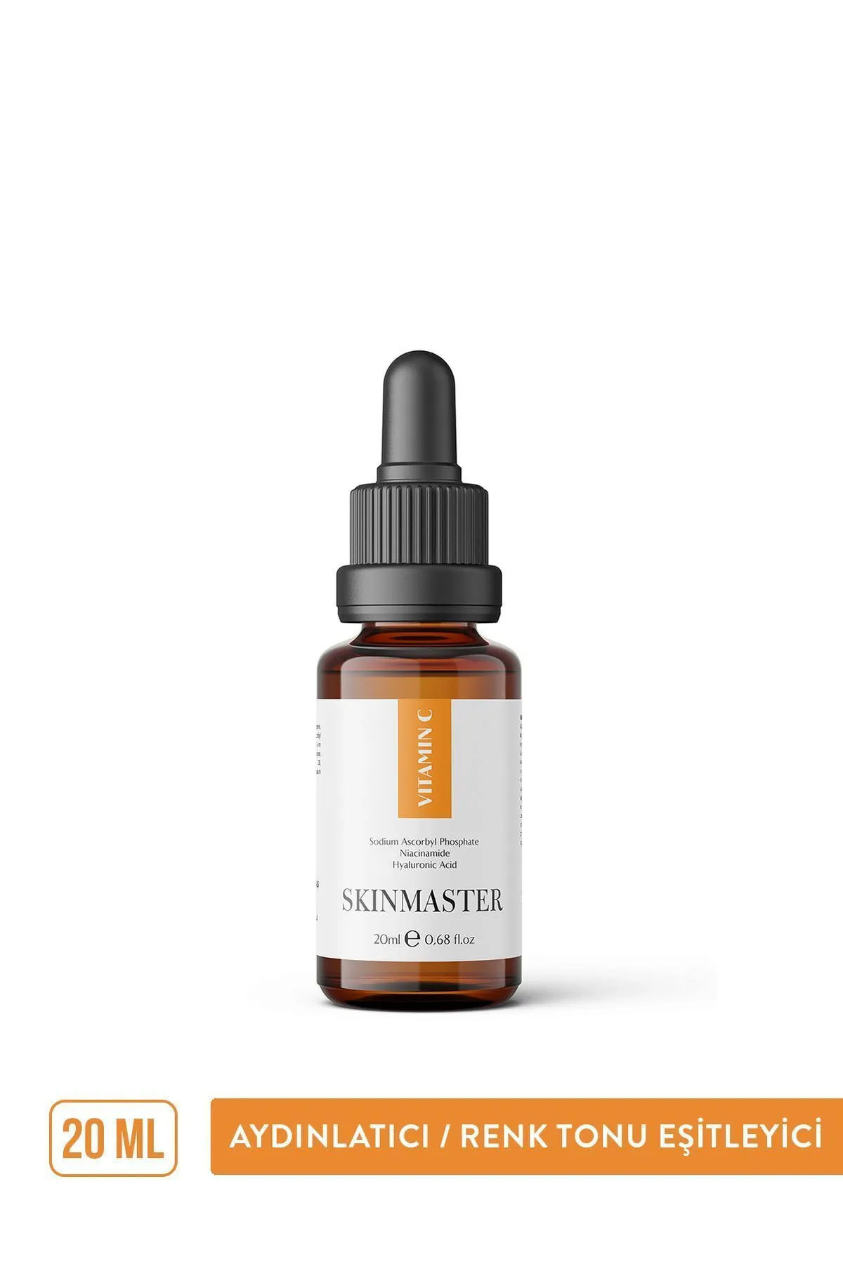 SkinMaster Vitamin C Serum Aydınlatıcı Renk Tonu Eşitleyici 20 Ml (sodium Ascorbyl Phosphate, Niacinamide, Ha) - Görsel 2