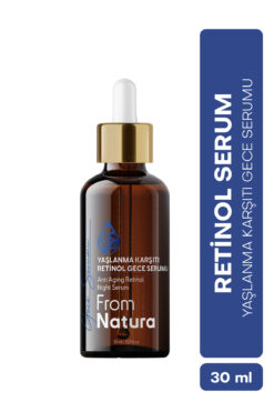 From Natura Yenileyici Yaşlanma Karşıtı Retinol Gece Serumu 30 ml