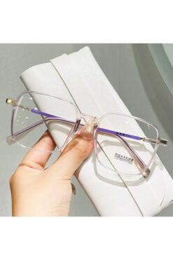 PROMARK UP Yeni Çerçeveli Gözlük – Moda Kare Çerçeve | Anti Mavi Işık Koruması | Kadınlar İçin Şık Tasarım