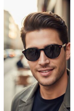 LUPİX KADIN ERKEK ÜNİSEX KIRMIZI SAPLI KIRMIZI PİMLİ ÜNİSEX GÜNEŞ GÖZLÜĞÜ