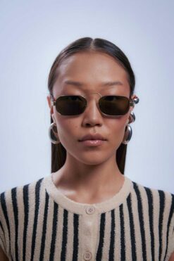 Bilge Karga Only Gold Green Güneş Gözlüğü