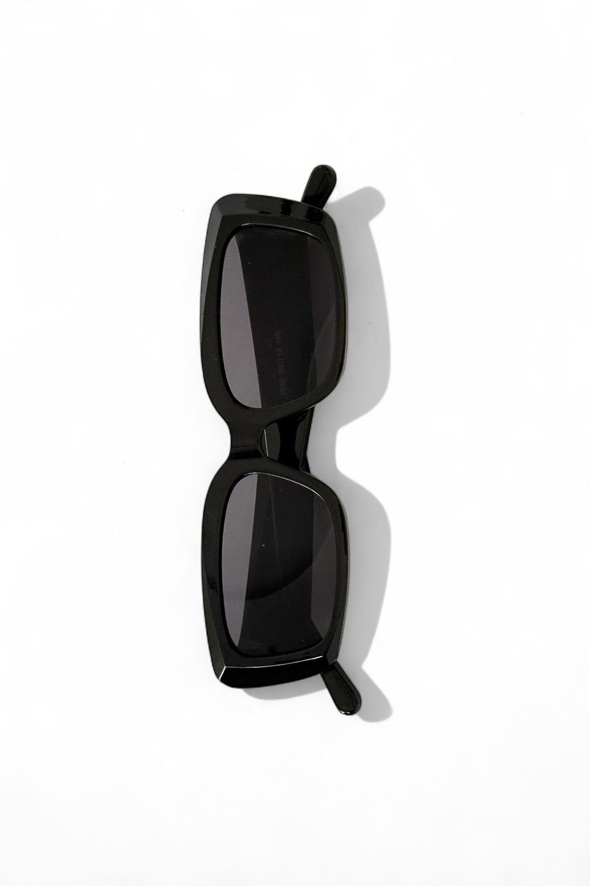 REN EYEWEAR Volt Kadın Siyah Dikdörtgen Güneş Gözlüğü - Kalın Çerçeve & UV400 Koruma - Görsel 3