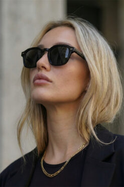 Eyesofia Gemerek Siyah Unisex 2025 Yılı Yeni Sezon Güneş Gözlüğü