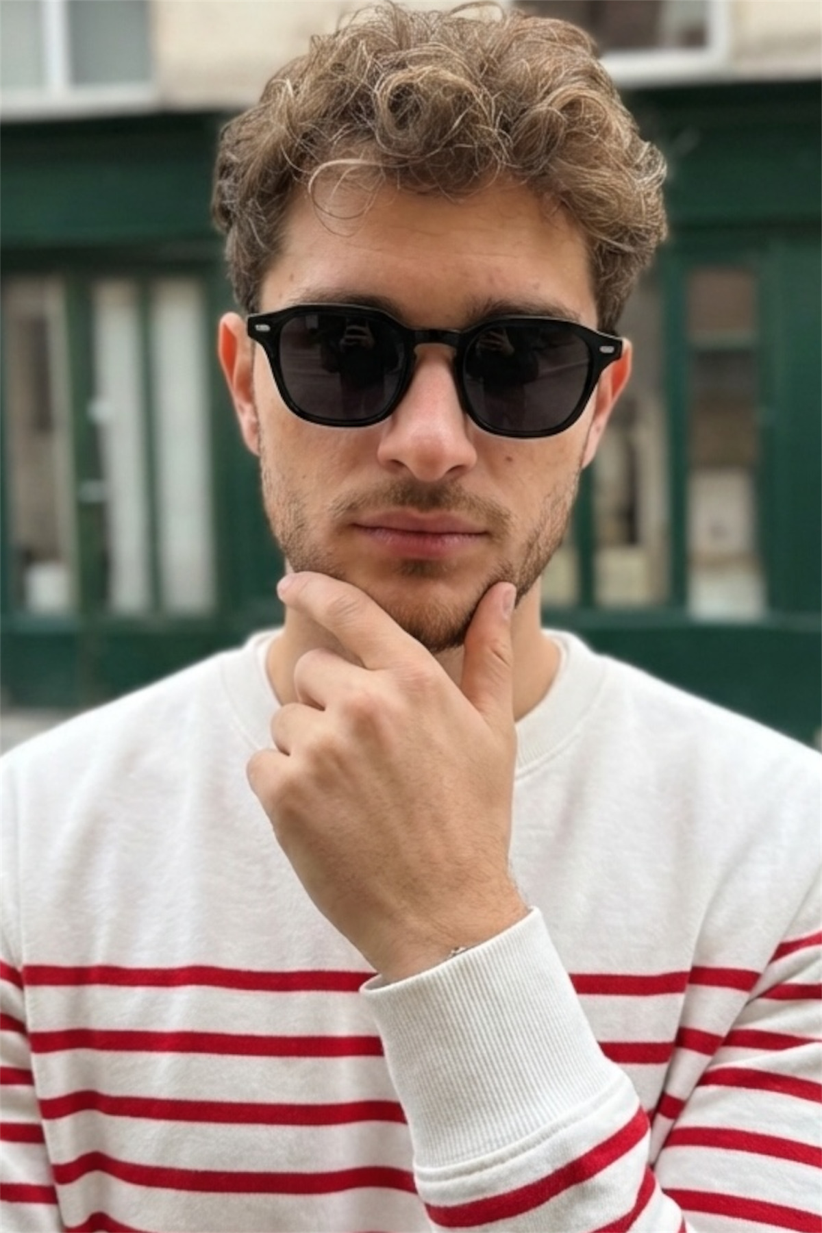 Eyesofia Gemerek Siyah Unisex 2025 Yılı Yeni Sezon Güneş Gözlüğü - Görsel 3