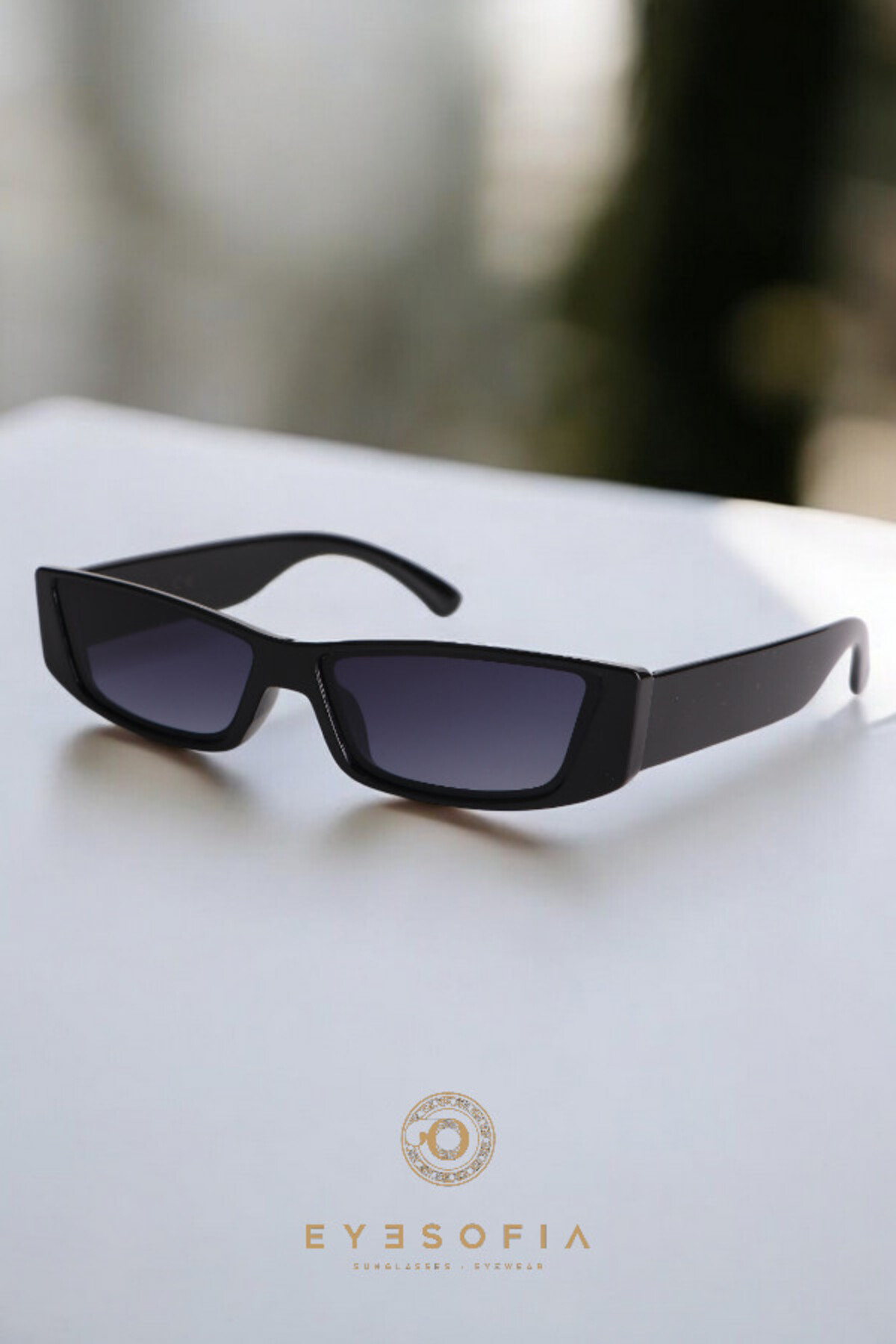 Eyesofia Piccolo Siyah Unisex Lüx Güneş Gözlüğü - Görsel 2