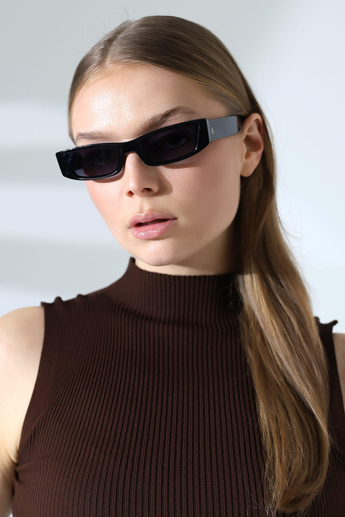 Eyesofia Piccolo Siyah Unisex Lüx Güneş Gözlüğü - Görsel 3