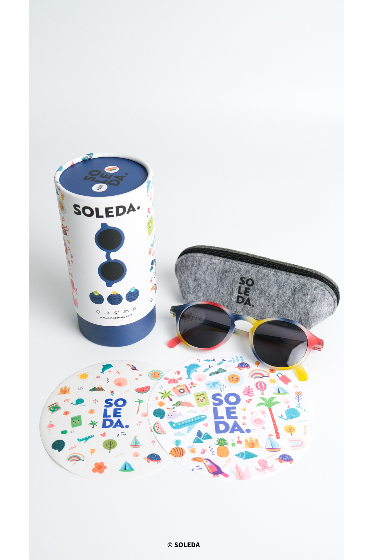 SOLEDA Yetişkin Güneş Gözlüğü Rainbow - Görsel 2