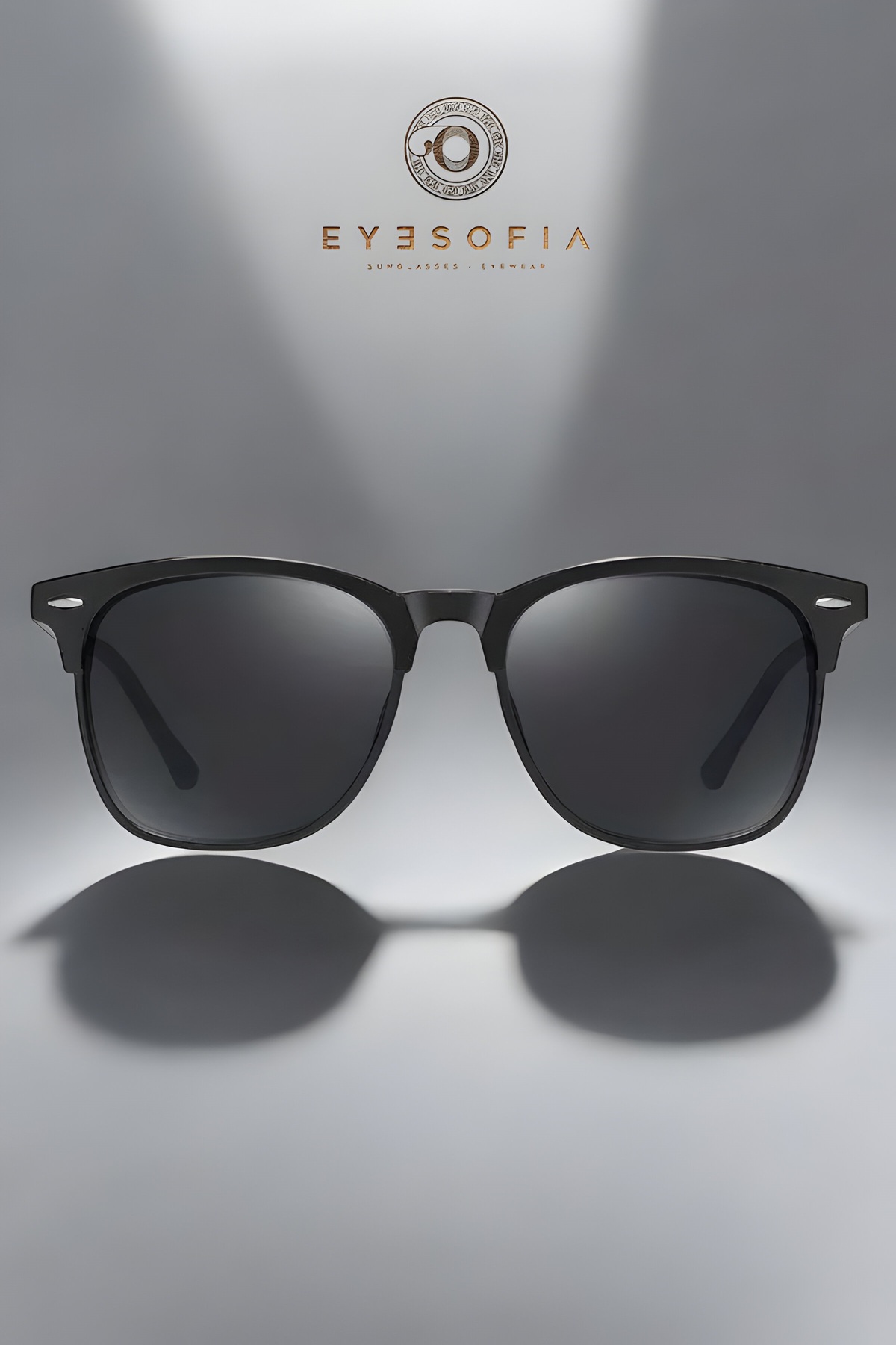 Eyesofia Saint Unisex Siyah Güneş Gözlüğü - Görsel 3