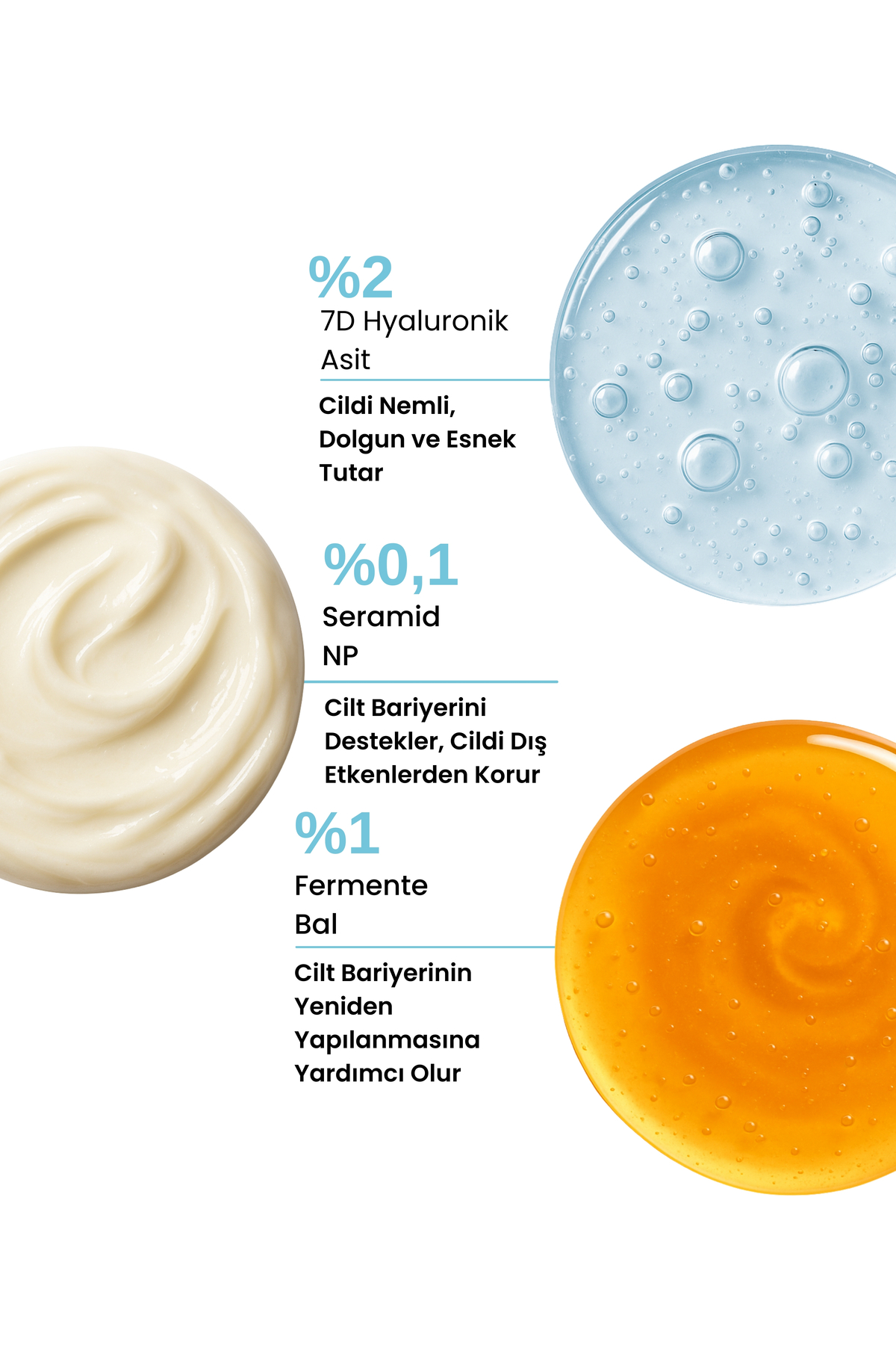 bolbé skincare Yoğun Nemlendirici, Dolgunlaştırıcı, Kırışıklık Karşıtı Peptitli Hyaluronik Asit Serum - 30 ml - Görsel 2