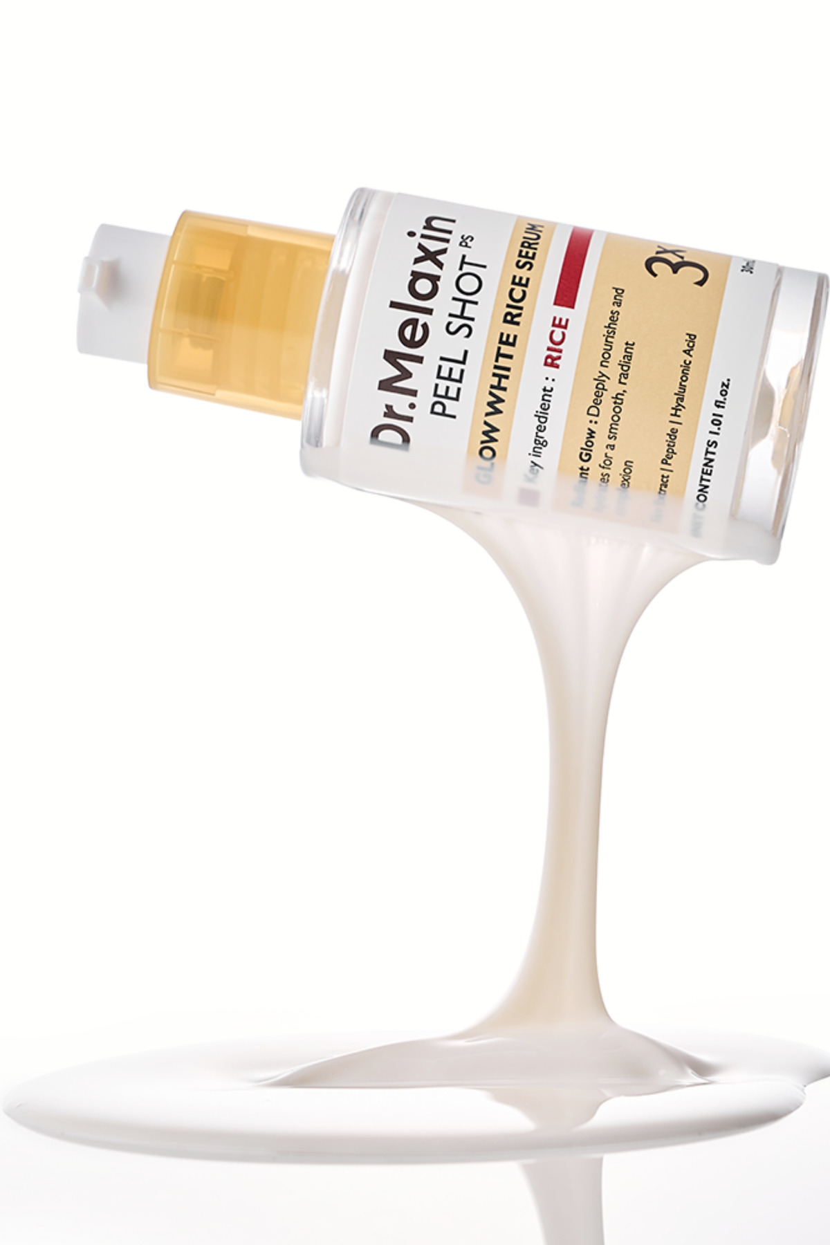 Dr.Melaxin Pirinç ve PDRN İçerikli Pürüzsüzleştirici Cam Cilt Etkili Serum 30 ml - Görsel 3