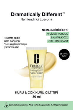 Clinique Dramatically Different™ - Çok Kuru/Kuru Cilt Tipi İçin Nemlendirici Losyon 30ml