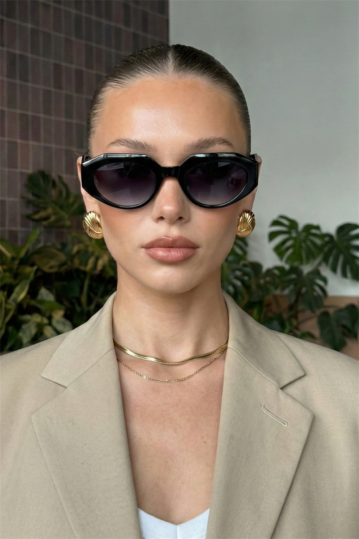 Eyesofia Ziggs Unisex Siyah Ultra Hafif Uv400 Filtreli Güneş Gözlüğü - Görsel 2