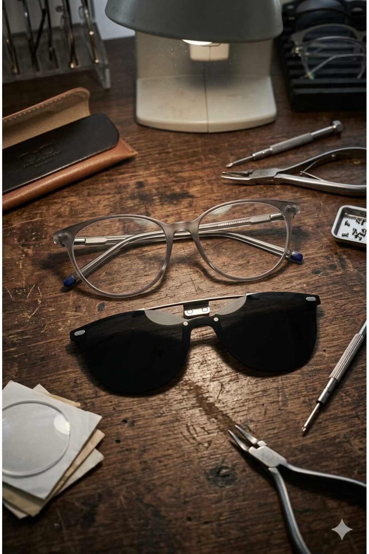 Glare New27 Klipsli ve Güneş gözlüğü Mavi ışık korumalı - Görsel 3