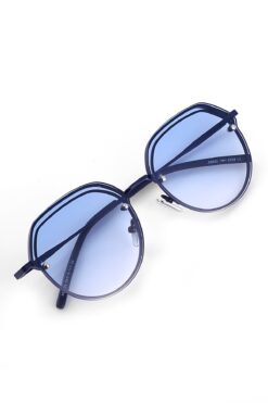 Angel Eyes Ae2009c4b4474 Mavi Degrade Oval Çerçeveli Unısex Güneş Gözlüğü