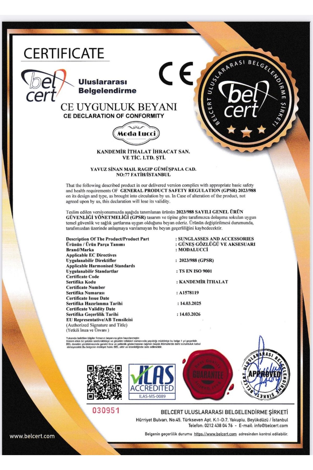 ModaLucci Kadın Güneş Gözlüğü - Görsel 2