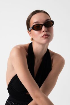 Aqua Di Polo 1987 St Tropez Nights Kadın Kahverengi Güneş Gözlüğü |55 Ekartman