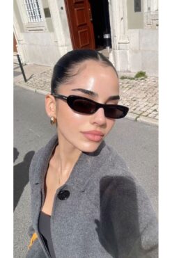 LOOKUP Güneş Gözlüğü UV400 Korumalı Unisex Model Kaliteli Cam Ve Çerçeve Vintage Retro