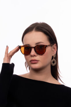 GlimmerGroove Unisex Yuvarlak Güneş Gözlüğü