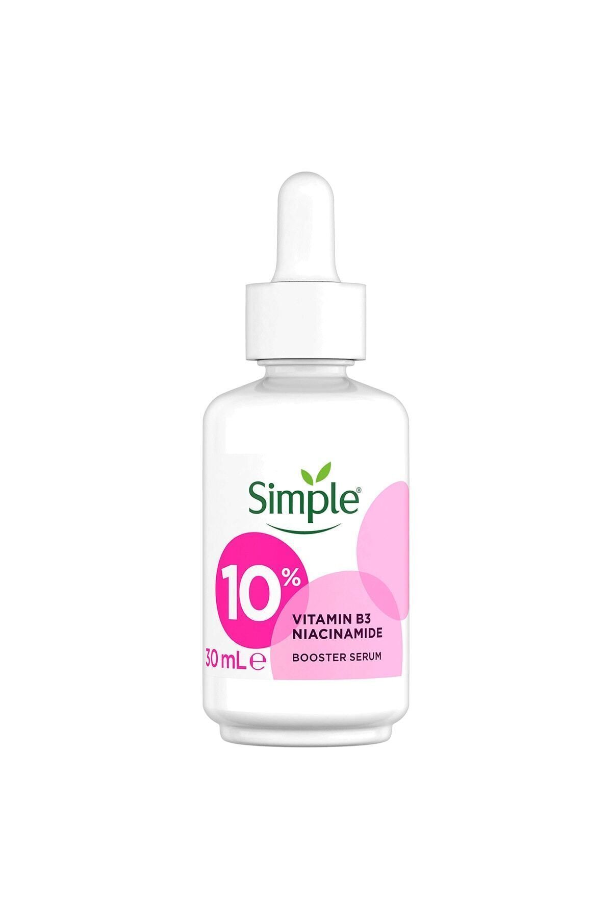 Simple Booster Serum %10 B3 Niacinamide Vitamini Eşit Cilt Tonu ve Görünümü 30 ml - Görsel 2