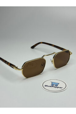 BluePepper EŞREF TEK MODEL GÜNEŞ GÖZLÜĞÜ KAHVE SAP - KAHVE CAM - UV400 KORUMALI - 55 EKARTMAN