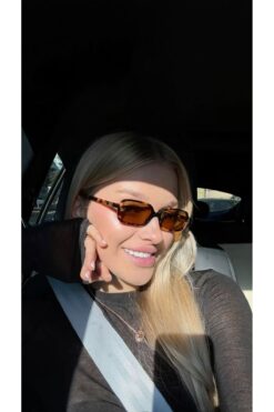 LOOKUP GÜNEŞ GÖZLÜĞÜ UV400 KORUMALI YENİ SEZON MODA KADIN GÖZLÜK KILIF VE SİLME BEZİ HEDİYELİ