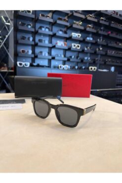 Bubbleatelier Siyah Cam Detaylı Güneş Gözlüğü