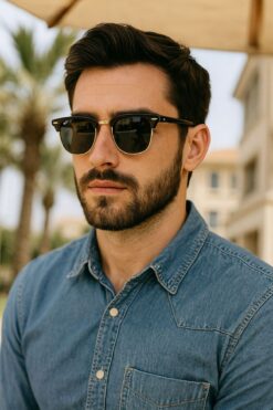 Angel Eyes Club Master Kadın Güneş Gözlüğü UV400 Korumalı Unisex Ae3016